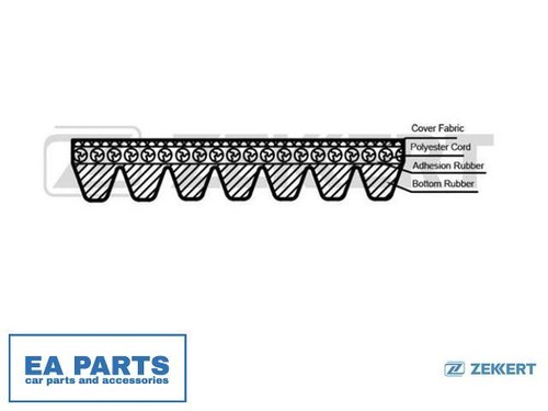 Ribbed belt for nissan - v-ribbed,