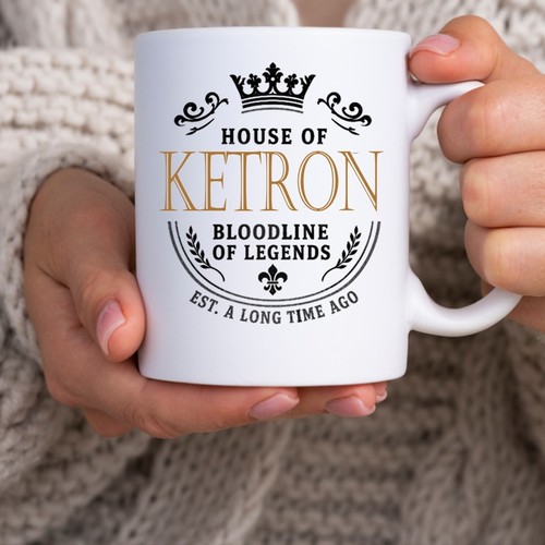 Unique ketron family name mug - unique,