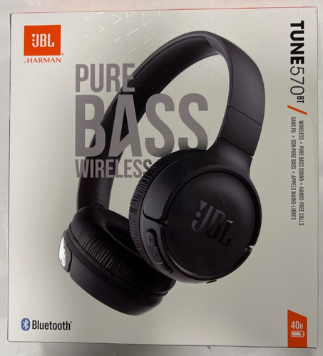 Jbl harman tune 570bt ear - 570bt, on