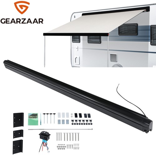 Electric awning wind - roll, out