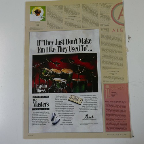 21x30cm magazine cutting - , 1993