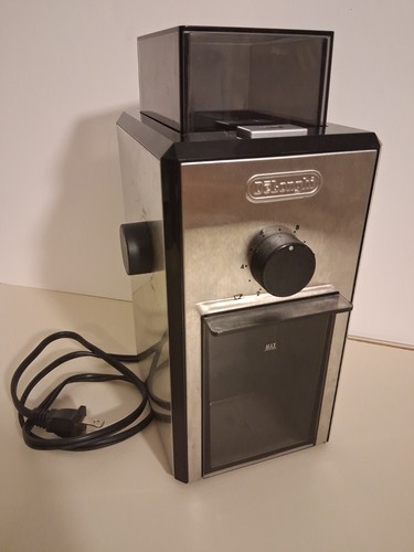 Delonghi stainless steel - stainless, burr