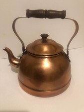Copper  Kettle with Wooden