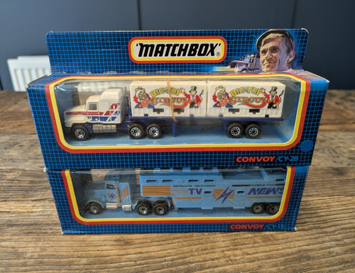 Matchbox convoy trucks - convoy,