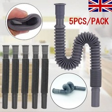 5/10 Pack Collapsible Flexible Caravan Motorhome Drainage Waste Pipes