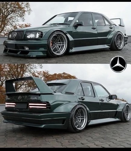 Mercedes 190 evo plastic - 190,