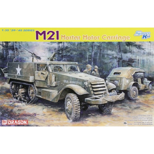 Dragon m21 mortar motor - 1:35,