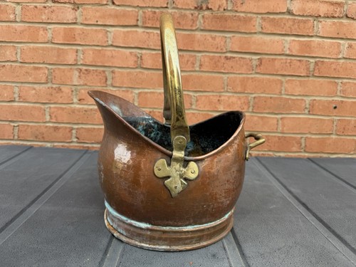 Antique metal copper coal - antique,
