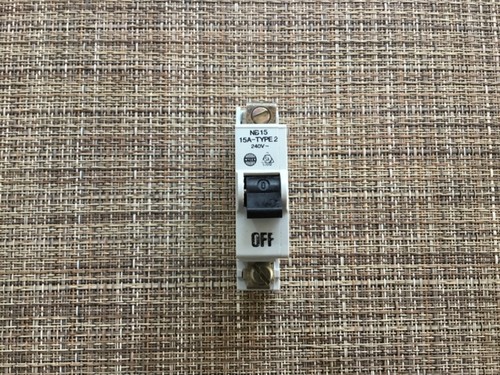 Wylex nb15 15a type mcb - 15a, 2