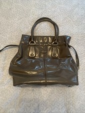 Tod’s Grey Leather Tote Bag