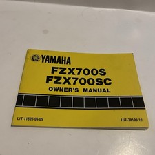 Yamaha FZX700S FZX700SC Owners