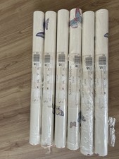 6 Rolls Laura Ashley Summer Meadow Cerise Butterfly Wallpaper 🦋 Same Batch No.