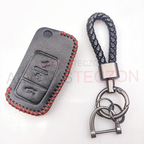Leather car remote key - remote, holder