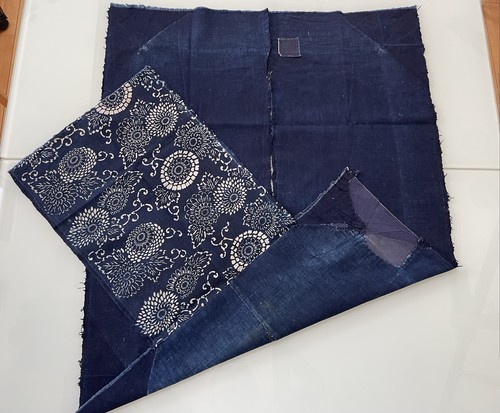 Vintage japanese indigo cotton - japanese,
