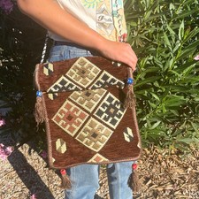 Chocolate Kilim Messenger