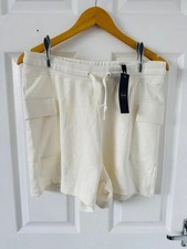 Jack Wills Cream Jogger Shorts - UK14 - BNWT - rrp £29.99