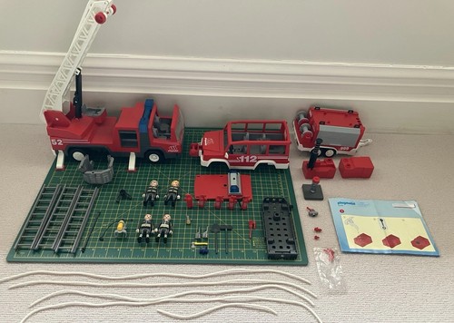 Playmobil fire engine bundle - playmobil,