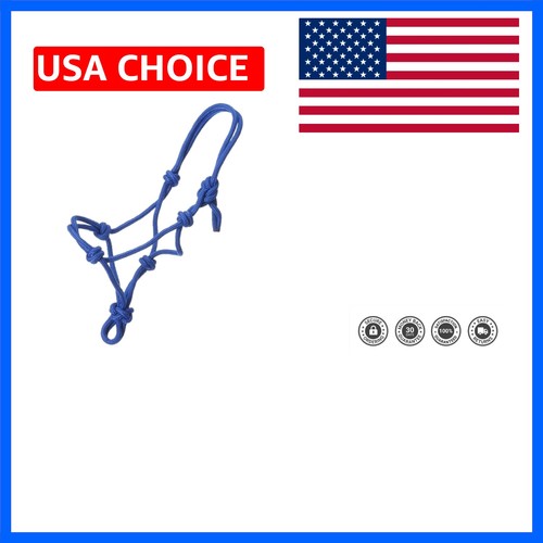 Miniature poly rope halter - miniature,