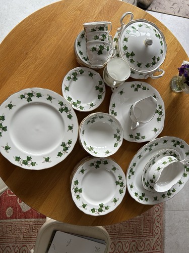 Colclough ivy leaf china 8 - colclough, china,