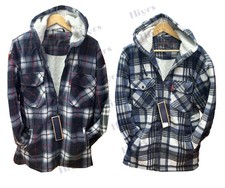 Mens Hooded Lumberjack Padded