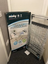 Minky Premium Heated Indoor Clothes Airer | 12m Drying Space | 16KG Capacity
