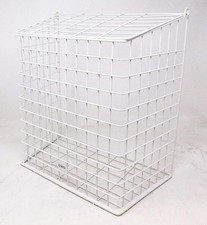 Large Chrome Letter Box Cage