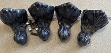 Clawfoot  Period cast iron bath ball and claw feet, , bath legs, supports