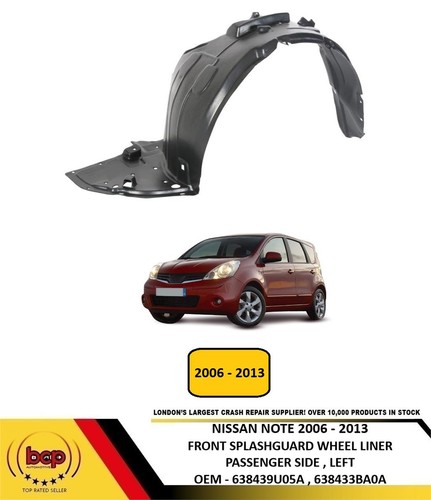 Nissan note 2006 2013 - nissan, front