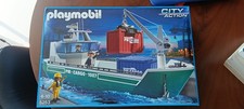 Playmobil 5253 Harbour Cargo ship with loading crane  - BRAND NEW and SEALED