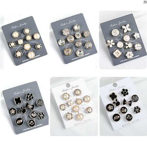 10pcs cute pearl brooch - 10pcs, pins