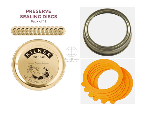 Kilner replacement rings small - kilner,