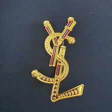 Brand New Ysl Brooch /upcycled