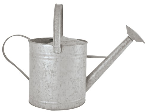 Old zinc watering - old, can,