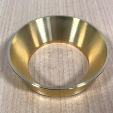 La Pavoni 49-51mm Post + Pre 2000s Universal Brass 'Gold' Coffee Dosing funnel