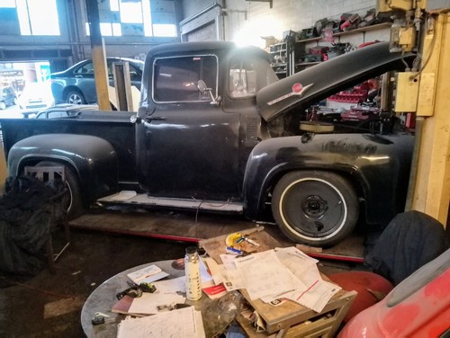Ford f100 1956 read - f100, v8