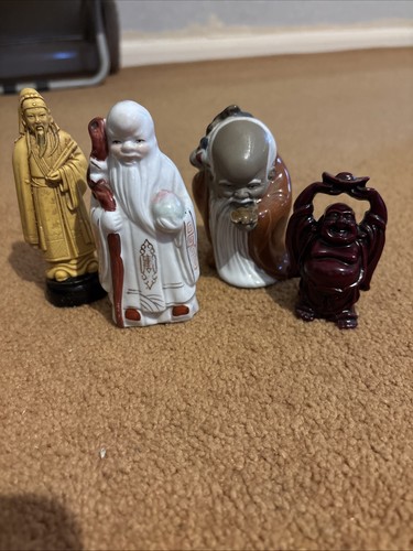 Vintage chinese figurines fu - vintage,