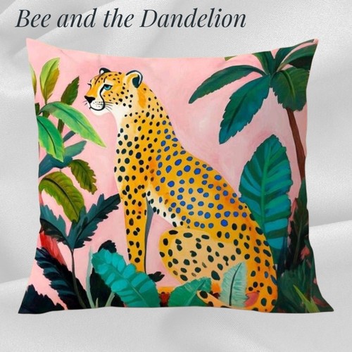 Leopard jungle fun cushion - in,