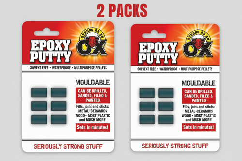 2packs 6x5g epoxy putty - 6x5g,