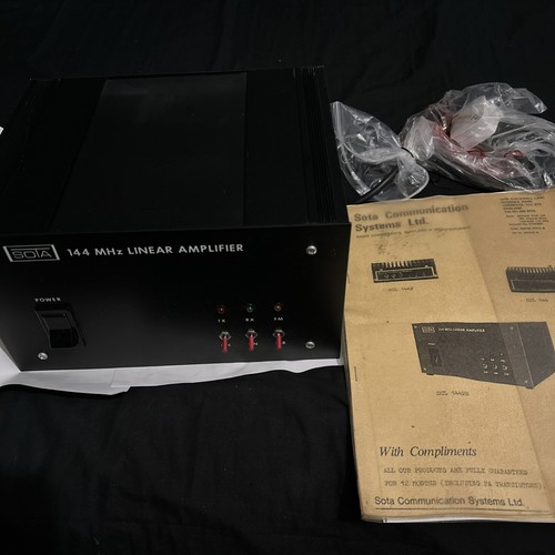 Sota 144 mhz linear amplifier - mhz,
