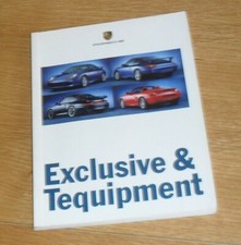 Porsche Exclusive Tequipment Accessories Brochure - Boxster 911 993 1997-1998