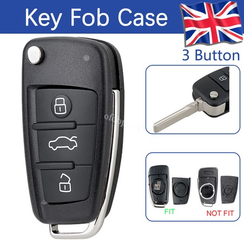 Button car flip key - 3, case