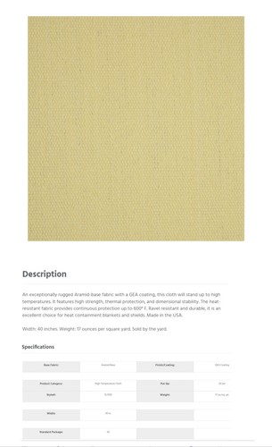 Dupont kevlar nomex fabric - dupont, kevlar/nomex