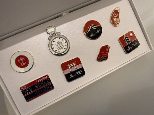 Omega tokyo 2020 olympic pins - tokyo,