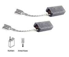 Carbon Brushes Motor Carbon for Hilti TE56, TE 56 ATC - 6.3 x 10 x 20mm (2096)