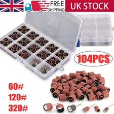 104pcs Sanding Bands Drum