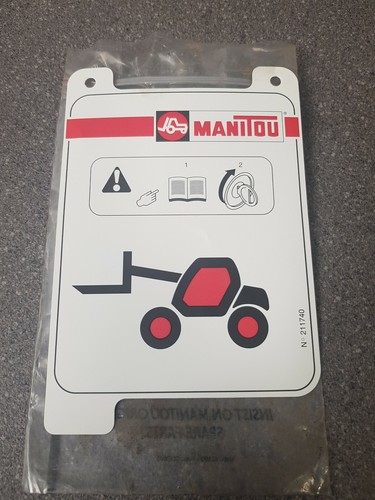 Manitou genuine part - part, sticker