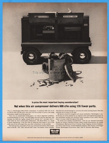 1963 worthington corp 600 cfm - corp,