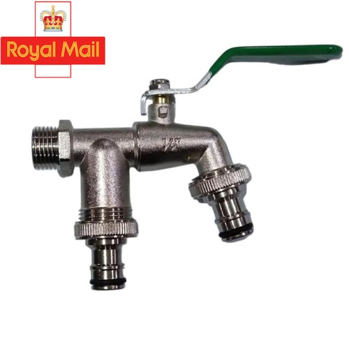 Double garden tap - garden, with