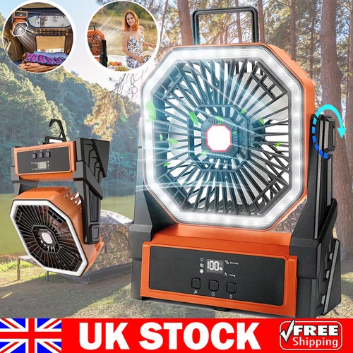 Camping fan 10000mah portable - fan,
