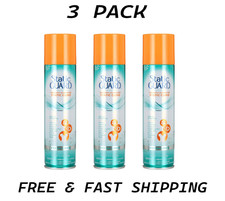 (3 pack) Static Guard Anti-Static Spray, Fresh Linen Scent, 5.5 oz Spray Can